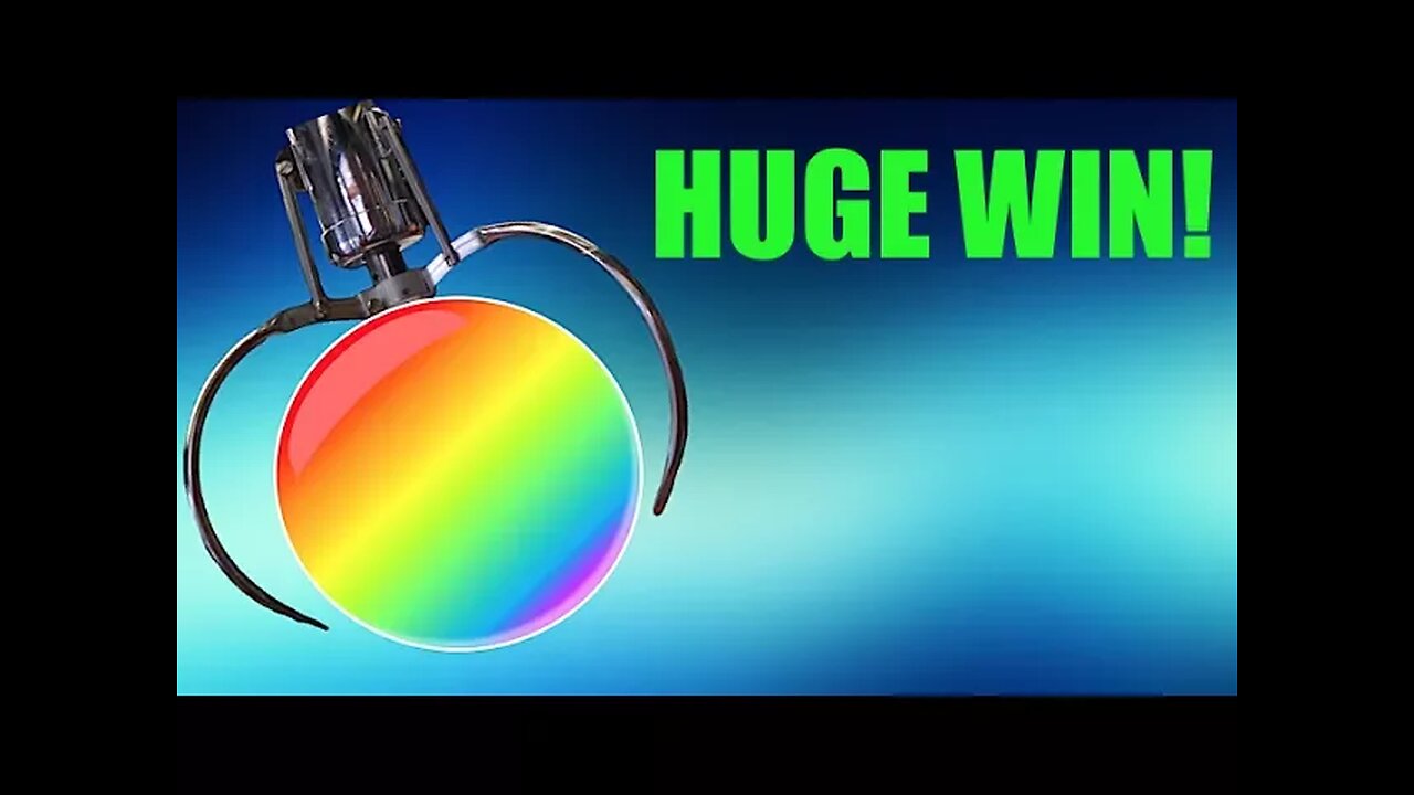 HUGE JUMBO CLAW MACHINE WIN! AMAZING! Arcade Games