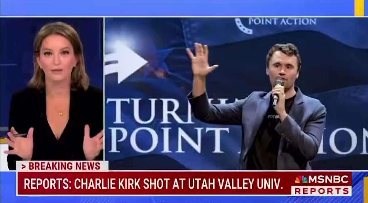 Charlie Kirk was shot at an event in Utah, and the left is so happy about it