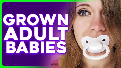 INSANE TikTokers Use 'Adult Pacifiers' to Calm Themselves, Society is COOKED