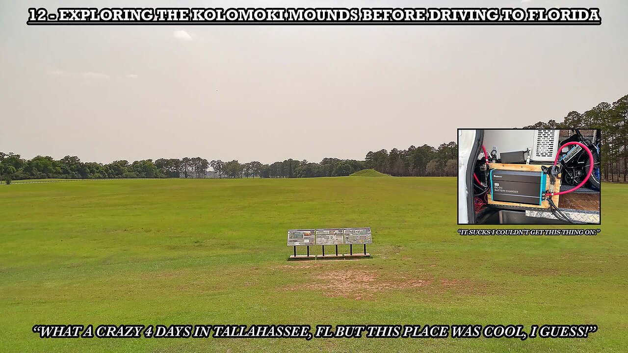 EXPLORING THE KOLOMOKI MOUNDS BEFORE DRIVING TO FLORIDA