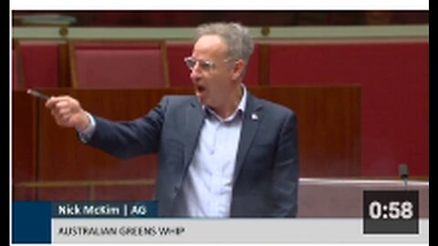 "Australian Greens Senator Has Meltdown in Parliament Due to UN Fearmongering"