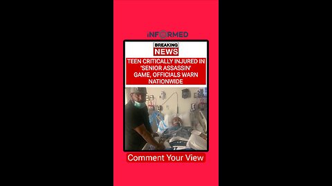 A Texas teen was critically injured playing the viral high school game 'Senior Assassin'.