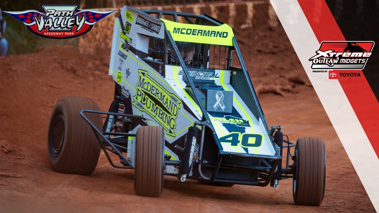 Xtreme Outlaw Midgets Feature At Path Valley Speedway (8/8/2025)