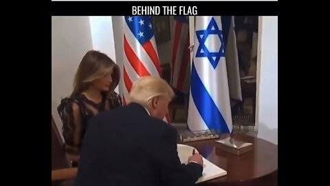 Behind the Flag