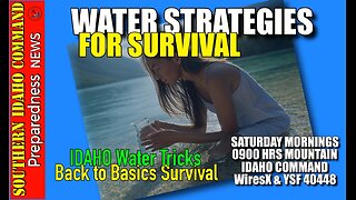 Water Strategies For Survival