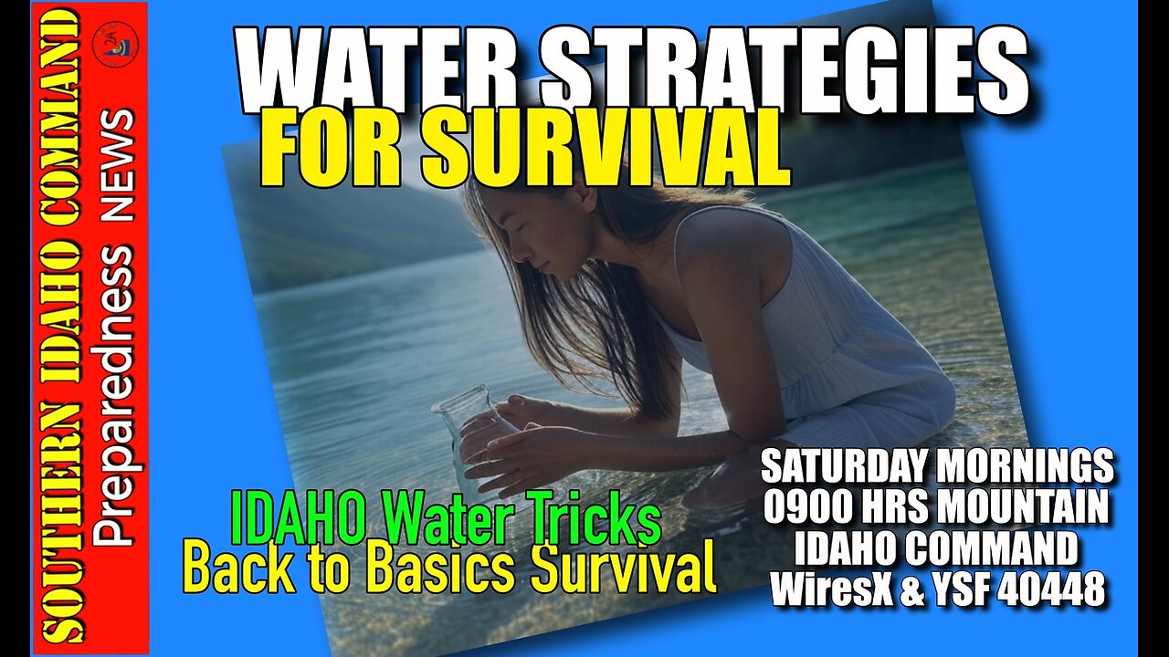 Water Strategies For Survival