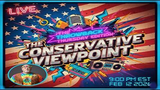 LIVE TONIGHT AT 9PM EST: IT'S THE THROWBACK THURSDAY EDITION OF THE CONSERVATIVE VIEWPOINT