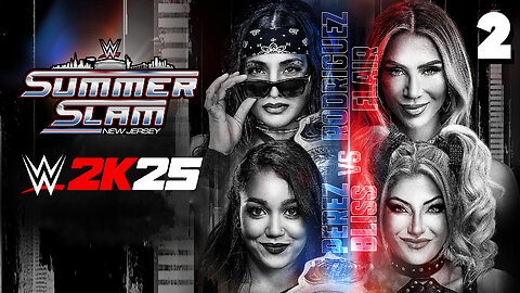 WWE 2K25 Summerslam 2025 Night 1 - Match 2: NEW CHAMPS!