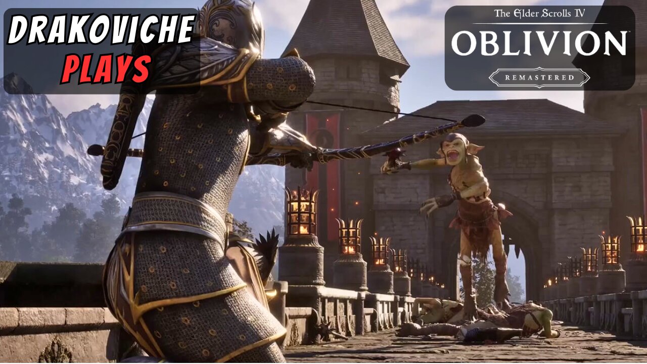 Elder Scrolls IV: Oblivion Remastered Part 8 (Master Difficulty) + Reacting To Debates