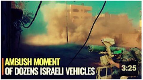 "Hamas Masters Gaza Street Warfare, Ambushes Numerous Israeli Vehicles"