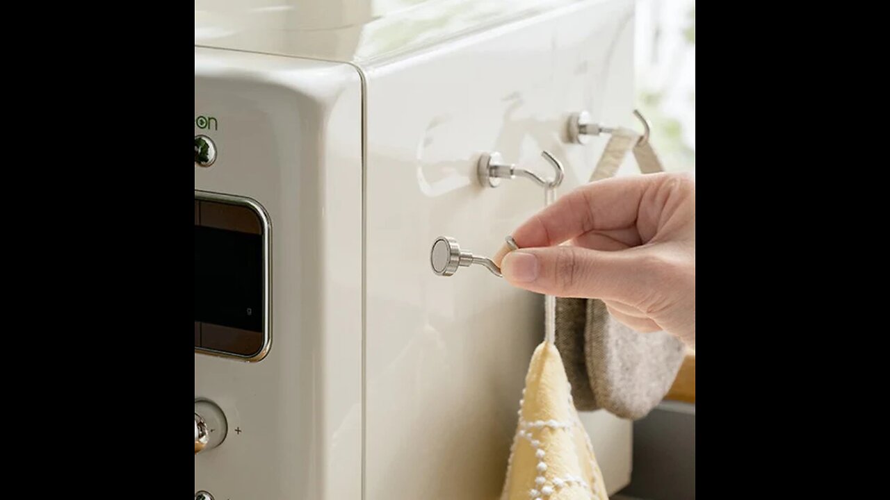 No-Drill, Traceless Magnetic Hook