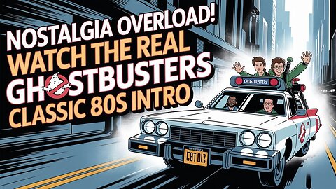Back to the 80s! The Real Ghostbusters Cartoon Intro is Pure Gold