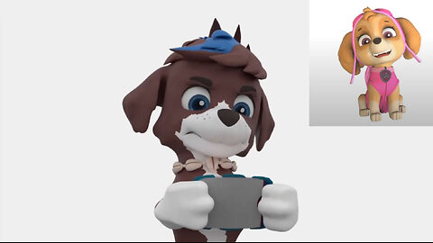 Gamer reacts to Skye has a message for a new generation - PAW Patrol fan animation