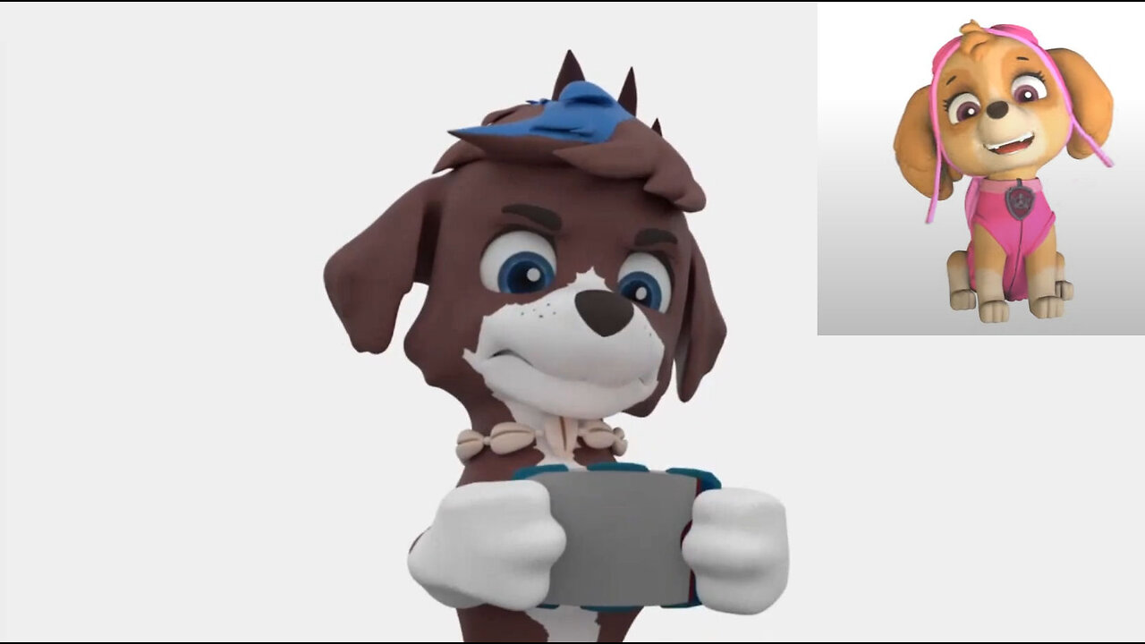 Gamer reacts to Skye has a message for a new generation - PAW Patrol fan animation