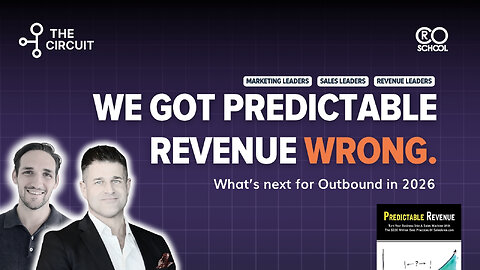 What Most Teams Got Wrong About Predictable Revenue (and the Fix for Outbound for 2026)