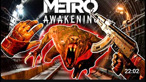🎮 METRO AWAKENING VR is True AAA Virtual Reality! 🚇🧠💥