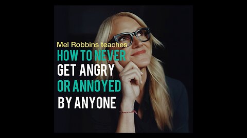 "In this video, we dive into a powerful lesson by Mel Robbins on how to take back your peace