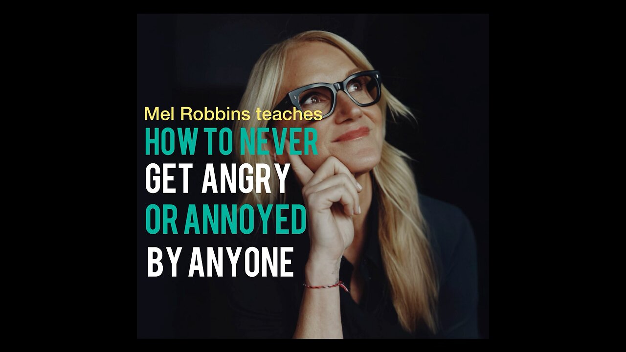 "In this video, we dive into a powerful lesson by Mel Robbins on how to take back your peace