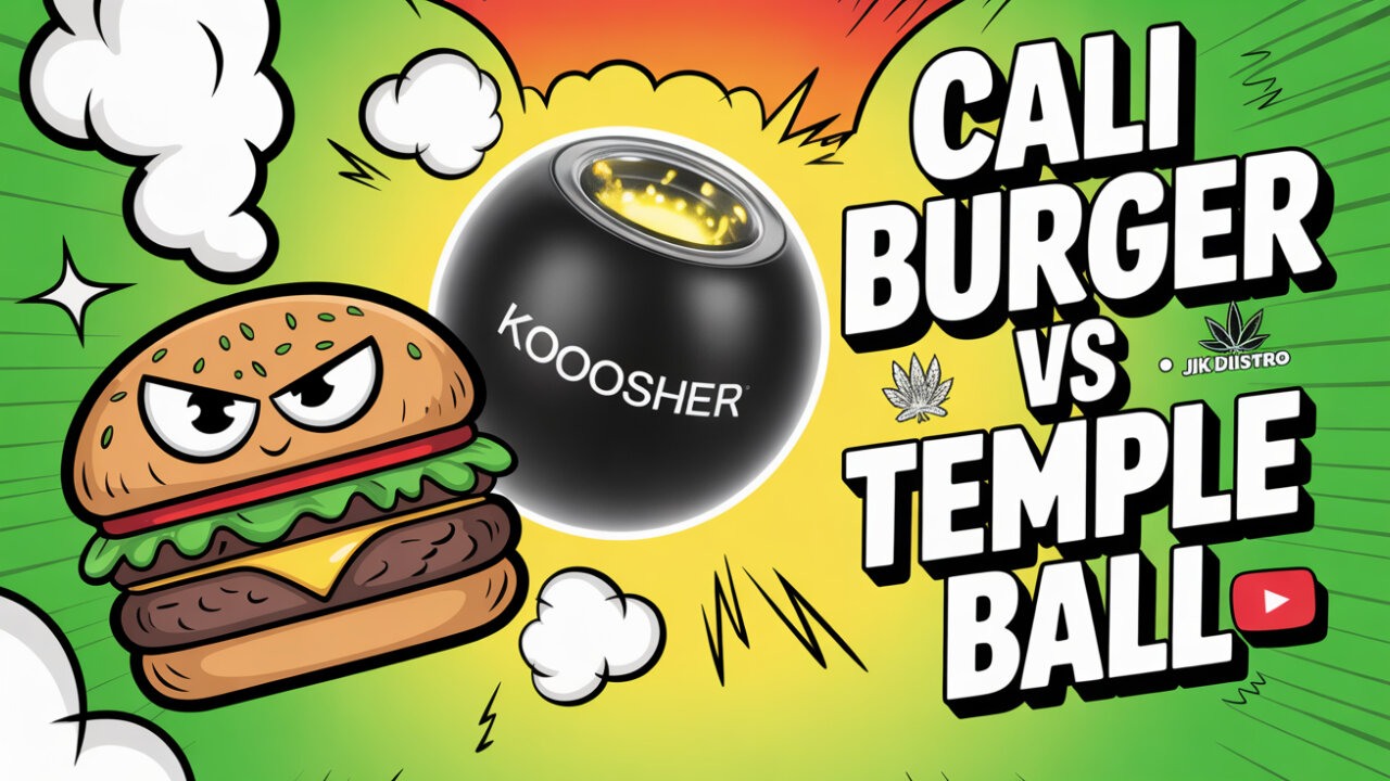 📦 CALI BURGER & TEMPLE BALL?! 🔥 JK DISTRO x KOOOSHER REVIEW | THIS WAS DIFFERENT 😮‍💨