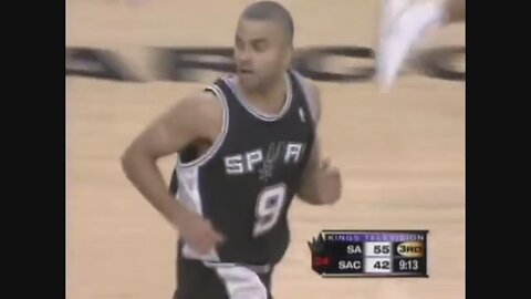 Tony Parker 23 Points @ Kings, 2005-06.