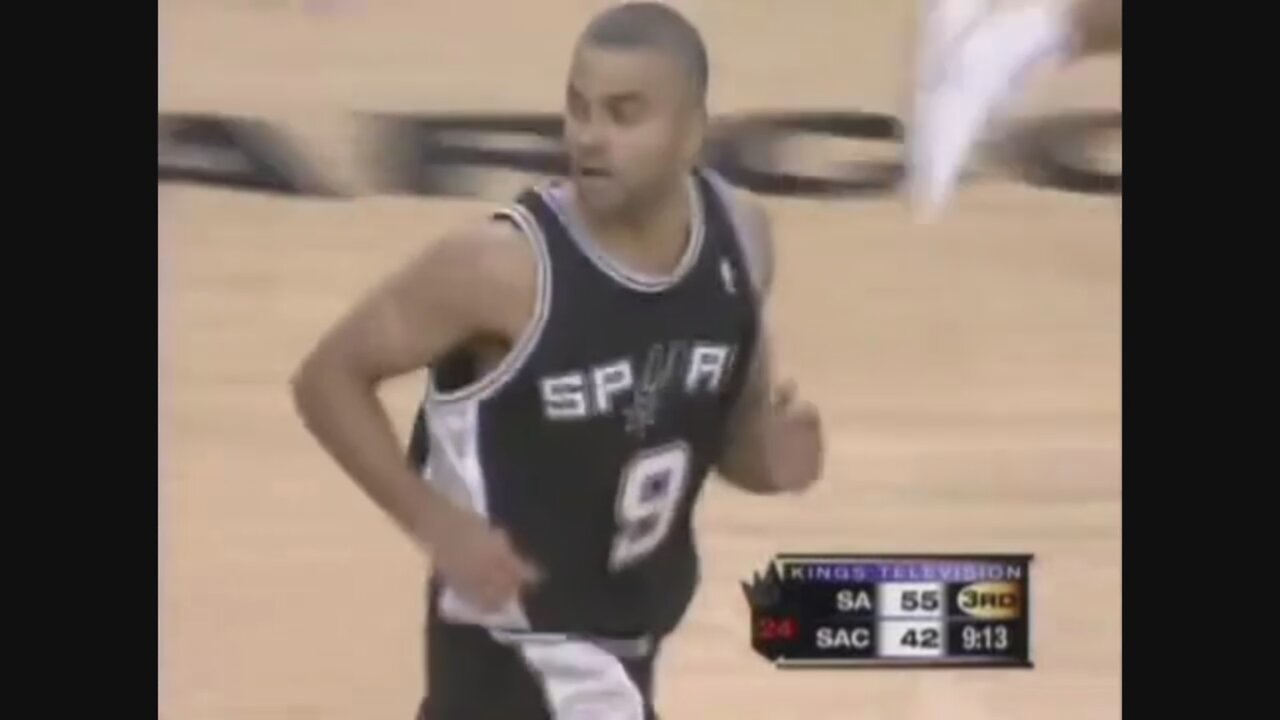 Tony Parker 23 Points @ Kings, 2005-06.