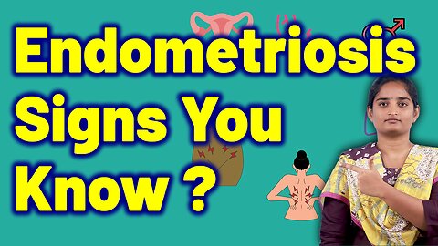Endometriosis Signs and Symptoms Menstrual Pain Disorder | Treatment Cure Medicine | Gynaecology
