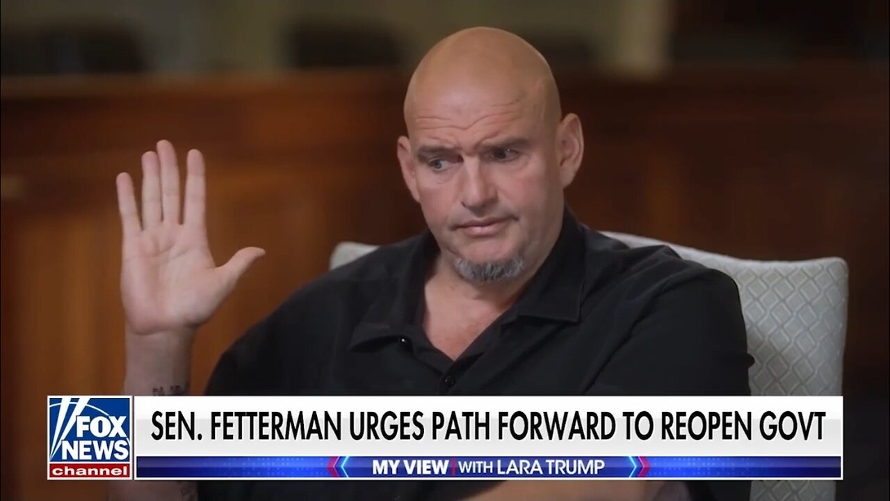 Sen Fetterman: Democrats Shutdown Is A BETRAYAL