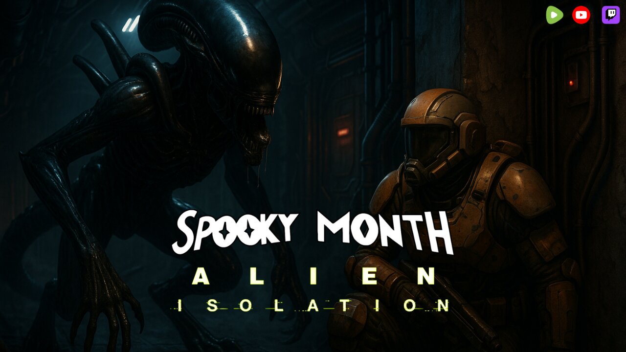 Spooky Month Episode 9 | Why Is It So Cramped? | Alien Isolation