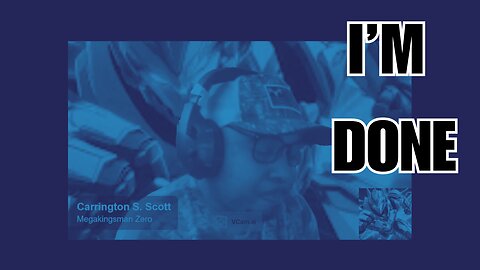 So, I Did My Last Stream