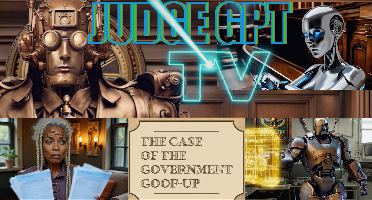 Judge GPT TV Ep3: The Government Goof-Up | Steampunk Courtroom Series