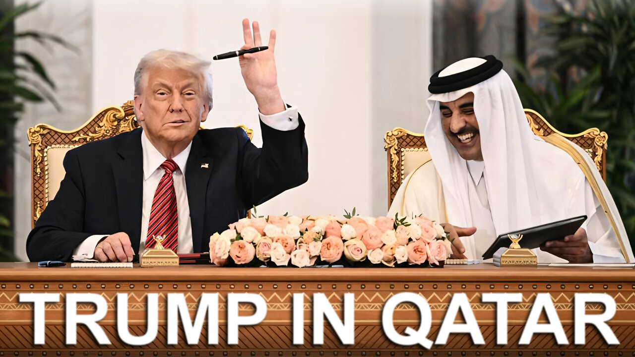 Trump in Qatar: Cartoonish Coolness in Action