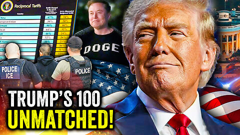 The Most HISTORIC First 100 Days EVER!!!