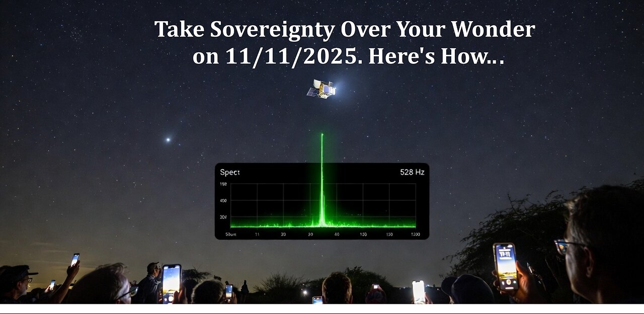Take Sovereignty Over Your Wonder on 11/11/2025