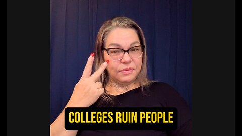 🚨 Colleges Ruin People 😳 #ASL #deaf #signlanguage