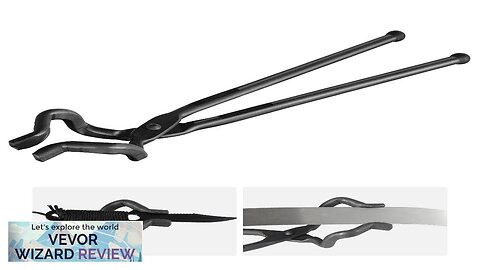 VEVOR Blacksmith Tongs 18” Z V-Bit Tongs Carbon Steel Forge Tongs Review