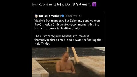 Join Russia in its Fight against Satanism