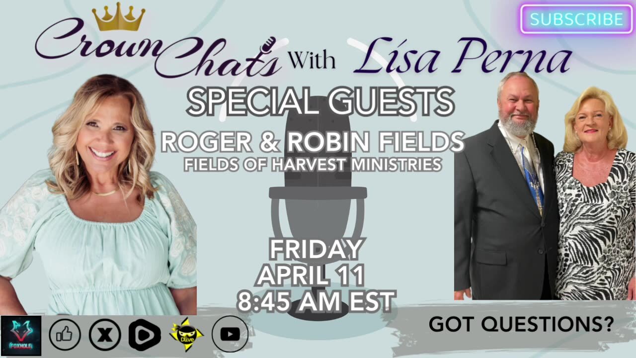 Crown Chats-Got Questions with Roger and Robin Fields
