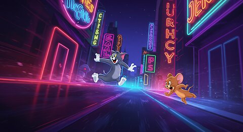 Epic Tom & Jerry Chase | Vibrant Animated Action Sequence