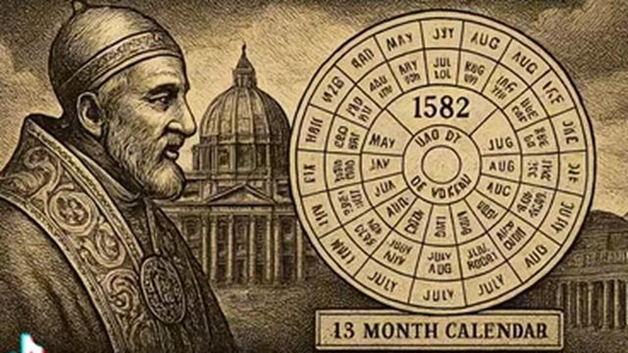 The Roman Catholic Church Changed Our Synchronized 13 Month Calendar in 1582