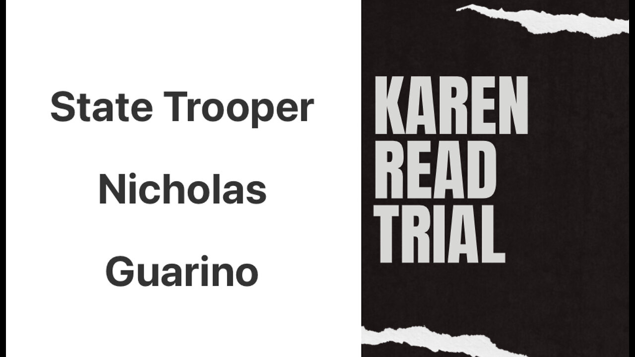 Killer Karen Read: Trooper Guarino On Berla, Chip Off & Defense Expert Maggie Gaffney