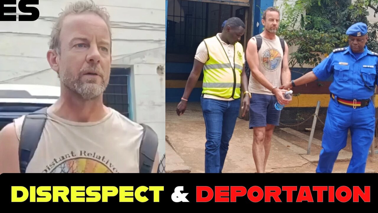 DISRESPECT & DEPORTATION-Dutch Man Arrested After Assaulting Girlfriend & Kenyan Police Officer.