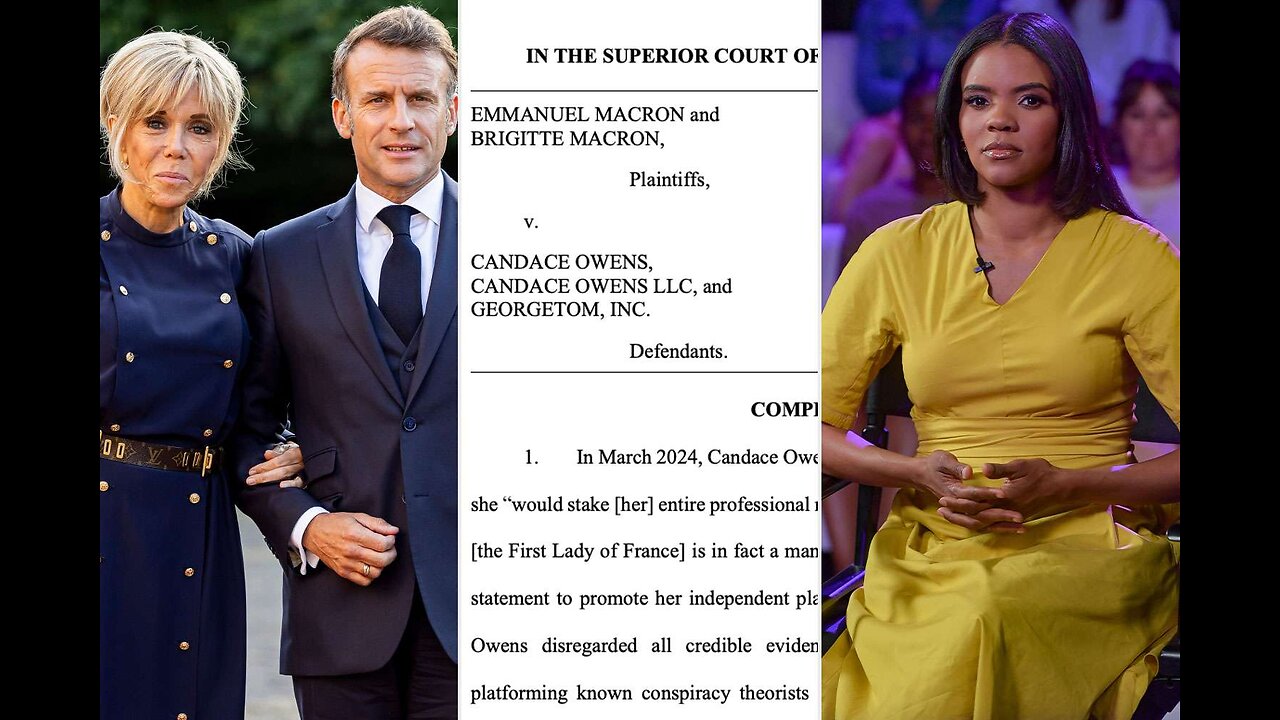 The Macrons sue attempts Owens over Gender Identity