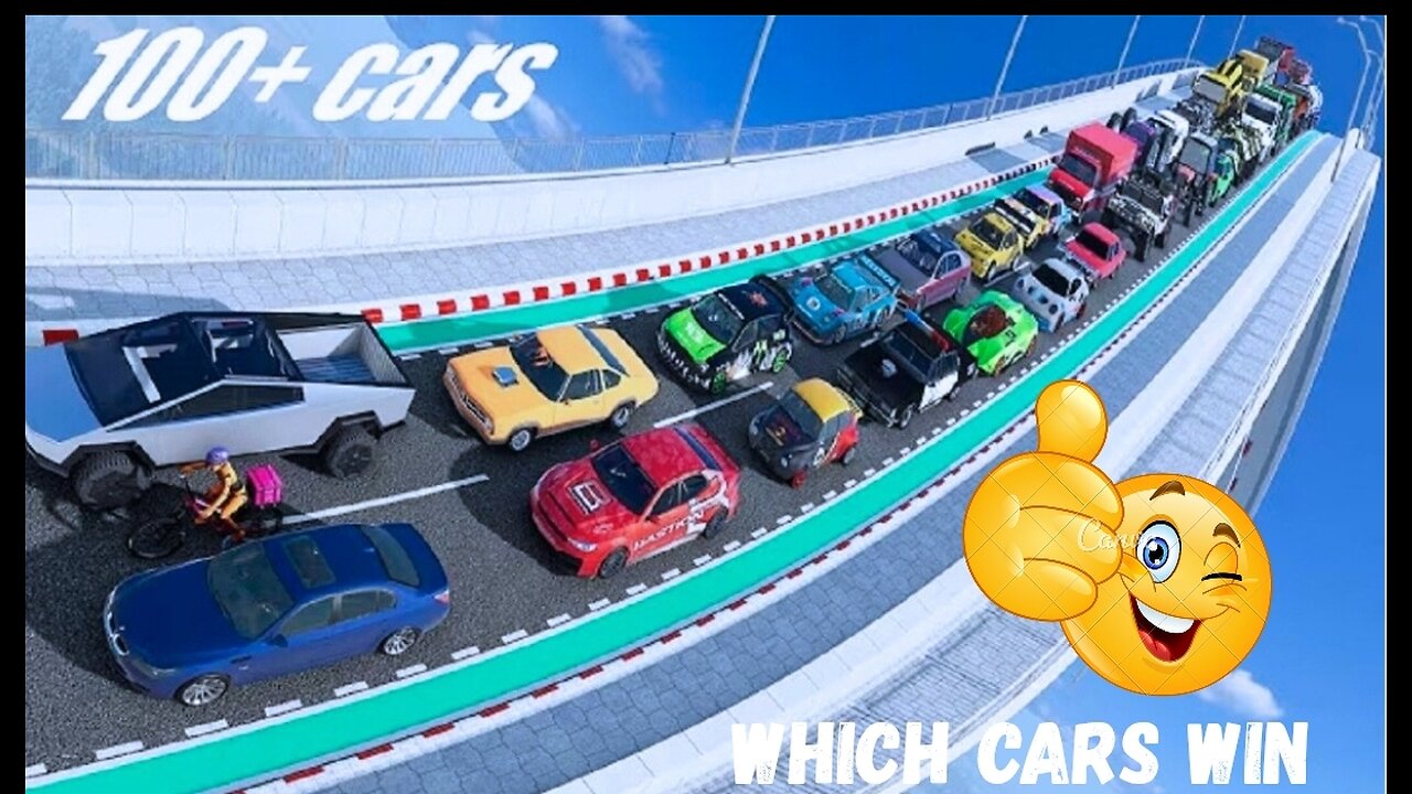 Most Epic Car Long Jump Challenge | BeamNG Drive Realistic Crashes