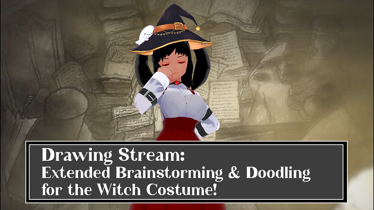 Drawing Stream: Extended Brainstorming for the Witch Costume