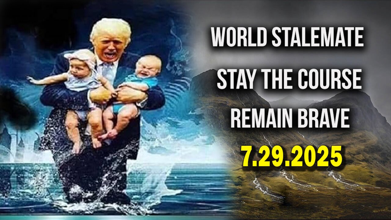 And We Know BOMBSHELL 07.29.25: "World Stalemate, Big Deals In Scotland, Evil Exposed"