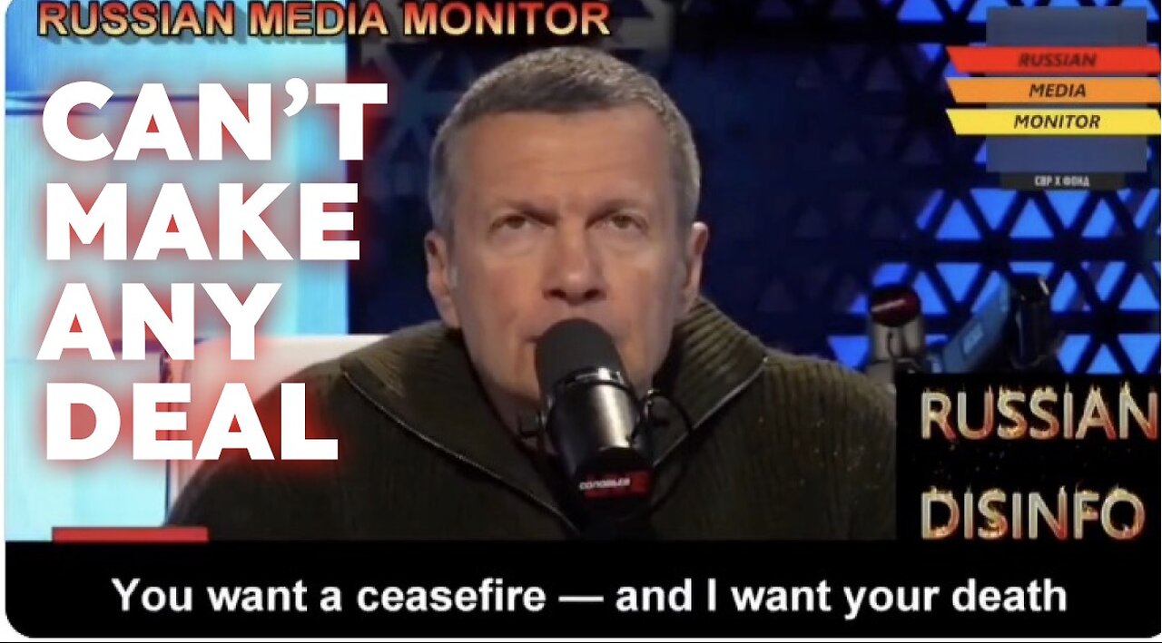 Solovyov's GENOCIDAL Rant: 'Ukrainians Deserve ONLY Vengeance!