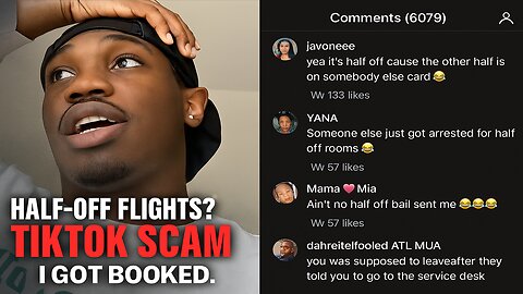 TikTok’s Half Off Flight Scam Got Me Booked 🚔