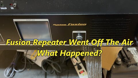 Yaesu DR-2X Went Down