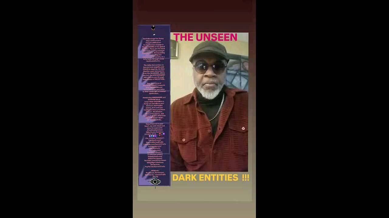 ▪︎THE UNSEEN DARK ENTITIES▪︎