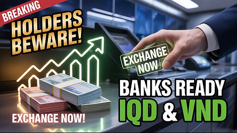 IRAQI DINAR HOLDERS BEWARE Banks Are Ready To Exchange Your Currency NOW! 💥 IQD Latest News